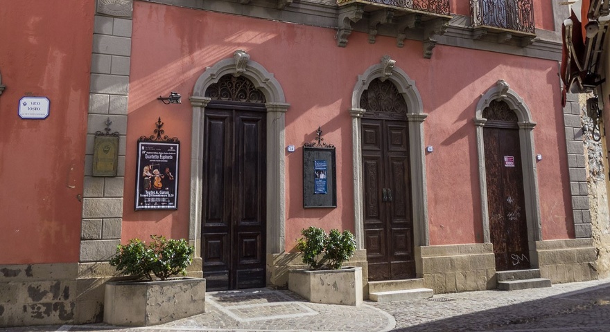 Teatro Garau, facciata Teatro Garau, facciata