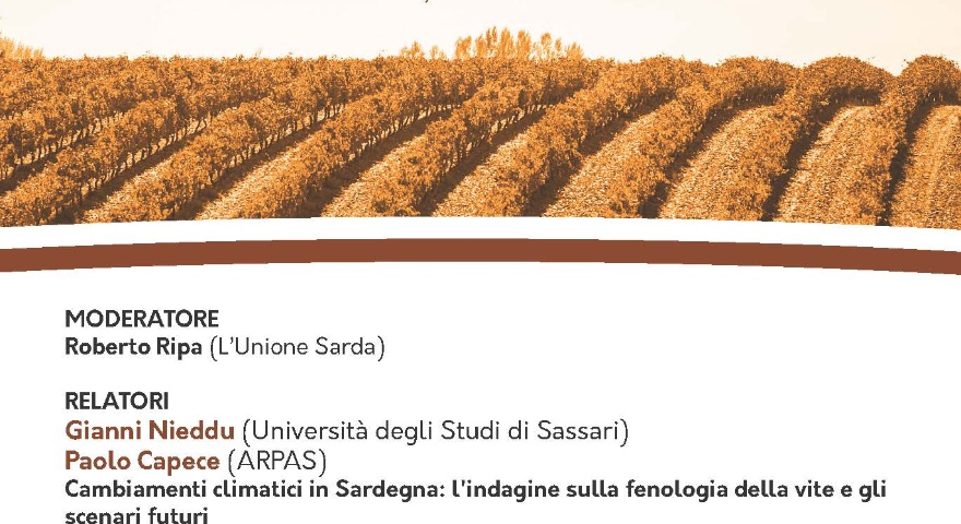 Convegno - Le nuove sfide dei cambiamenti climatici nella viticoltura e nell'enologia Convegno - Le nuove sfide dei cambiamenti climatici nella viticoltura e nell'enologia