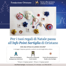 Cultura - Un'idea regalo nel bookshop dell’Antiquarium arborense e all’Infopoint Sartiglia Cultura - Un'idea regalo nel bookshop dell’Antiquarium arborense e all’Infopoint Sartiglia