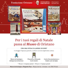 Cultura - Un'idea regalo nel bookshop dell’Antiquarium arborense e all’Infopoint Sartiglia Cultura - Un'idea regalo nel bookshop dell’Antiquarium arborense e all’Infopoint Sartiglia