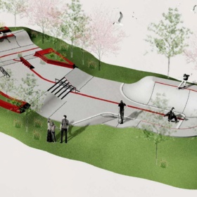 Iniziati i lavori dello skatepark comunale Iniziati i lavori dello skatepark comunale