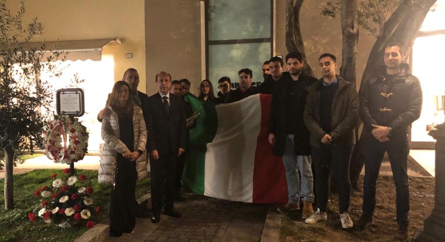Oristano ha ricordato le vittime delle Foibe Oristano ha ricordato le vittime delle Foibe