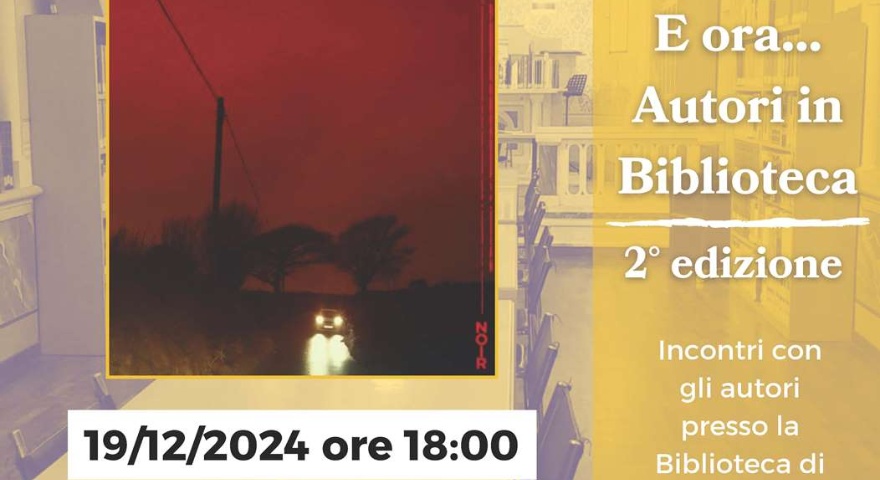E ora… autori in biblioteca - Piergiorgio Pulixi presenta il romanzo “La donna nel pozzo” - ANNULLATO E ora… autori in biblioteca - Piergiorgio Pulixi presenta il romanzo “La donna nel pozzo” - ANNULLATO