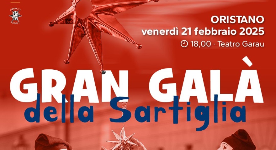 Gran Galà della Sartiglia. Venerdì 21 febbraio al Teatro Garau un viaggio tra tradizione e spettacolo Gran Galà della Sartiglia. Venerdì 21 febbraio al Teatro Garau un viaggio tra tradizione e spettacolo