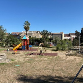 Il rinnovato parco Brigata Sassari  Il rinnovato parco Brigata Sassari