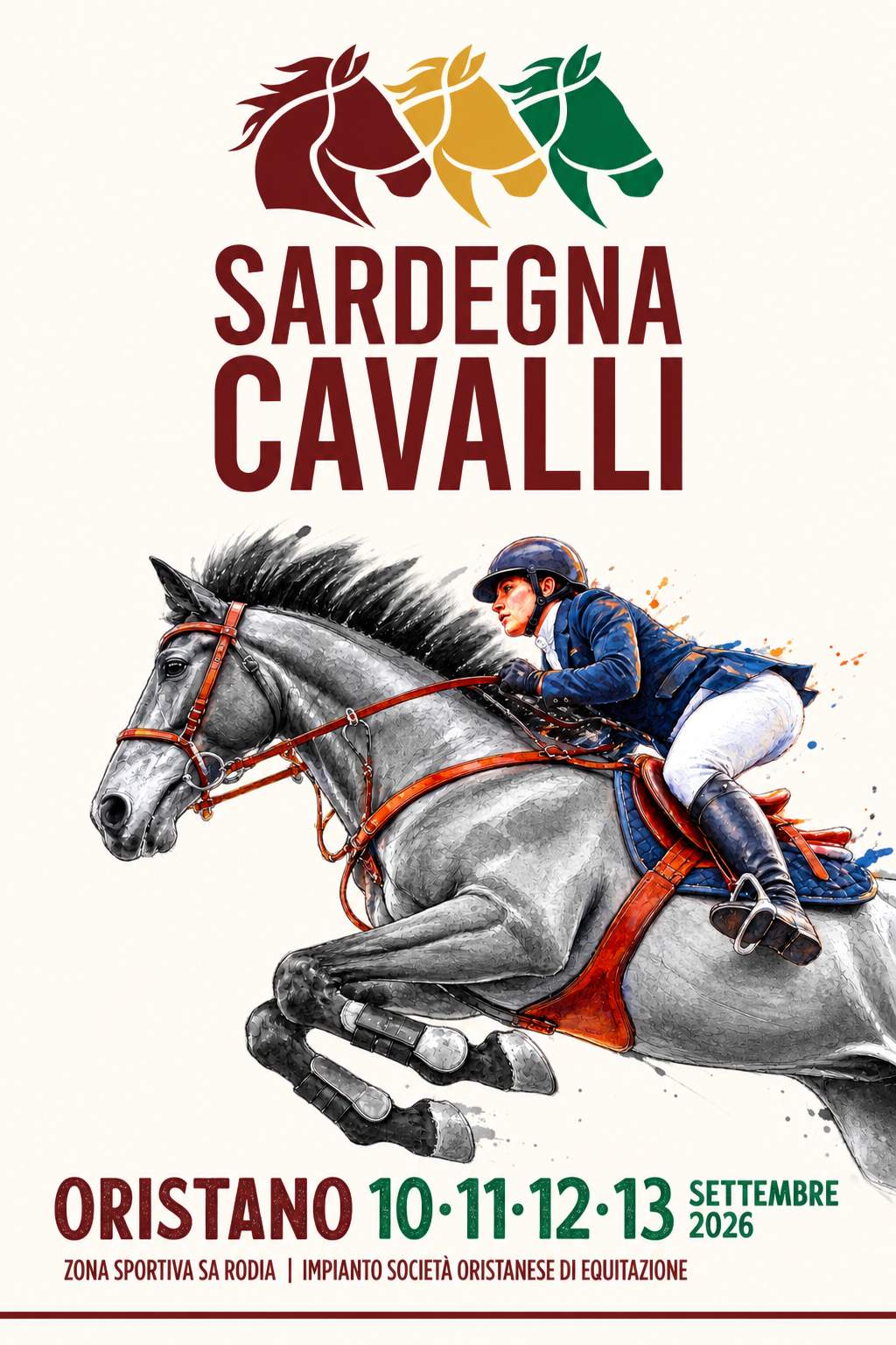 Sardegna cavalli 2026 - A Oristano quattro giorni tra sport, tradizione e spettacolo