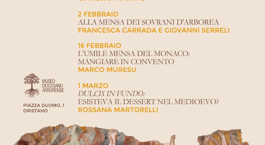 I Pomeriggi del Romanico - Ciclo di conferenze “A Tavola in Sardegna nel Medioevo” I Pomeriggi del Romanico - Ciclo di conferenze “A Tavola in Sardegna nel Medioevo”