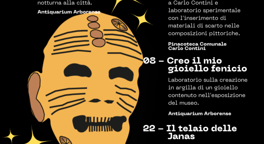 Shopping sotto le stelle - Le attività di Antiquarium, Pinacoteca e Centro di documentazione Sartiglia Shopping sotto le stelle - Le attività di Antiquarium, Pinacoteca e Centro di documentazione Sartiglia