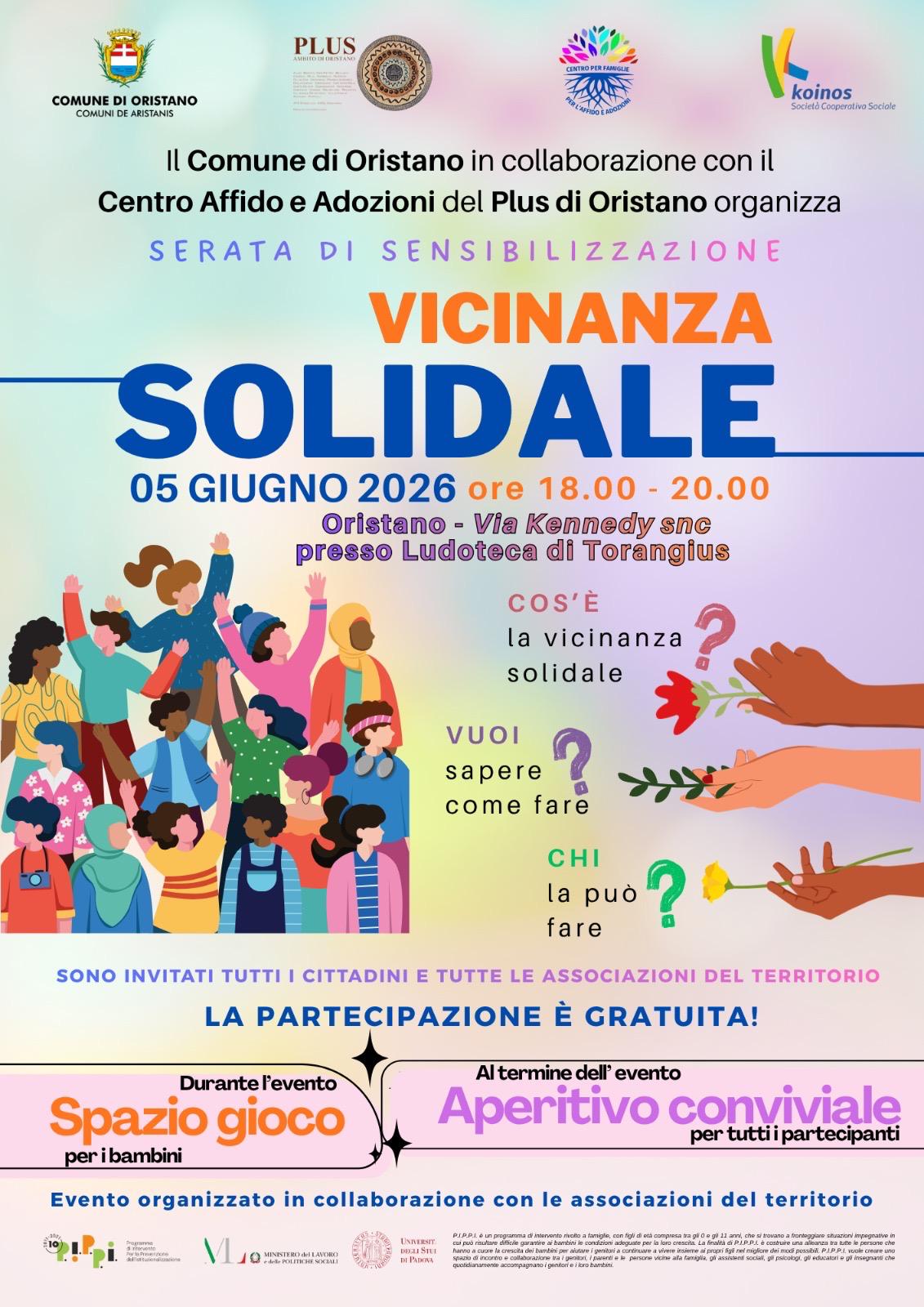 Famiglie d’appoggio - Incontro pubblico dedicato alla solidarietà tra famiglie