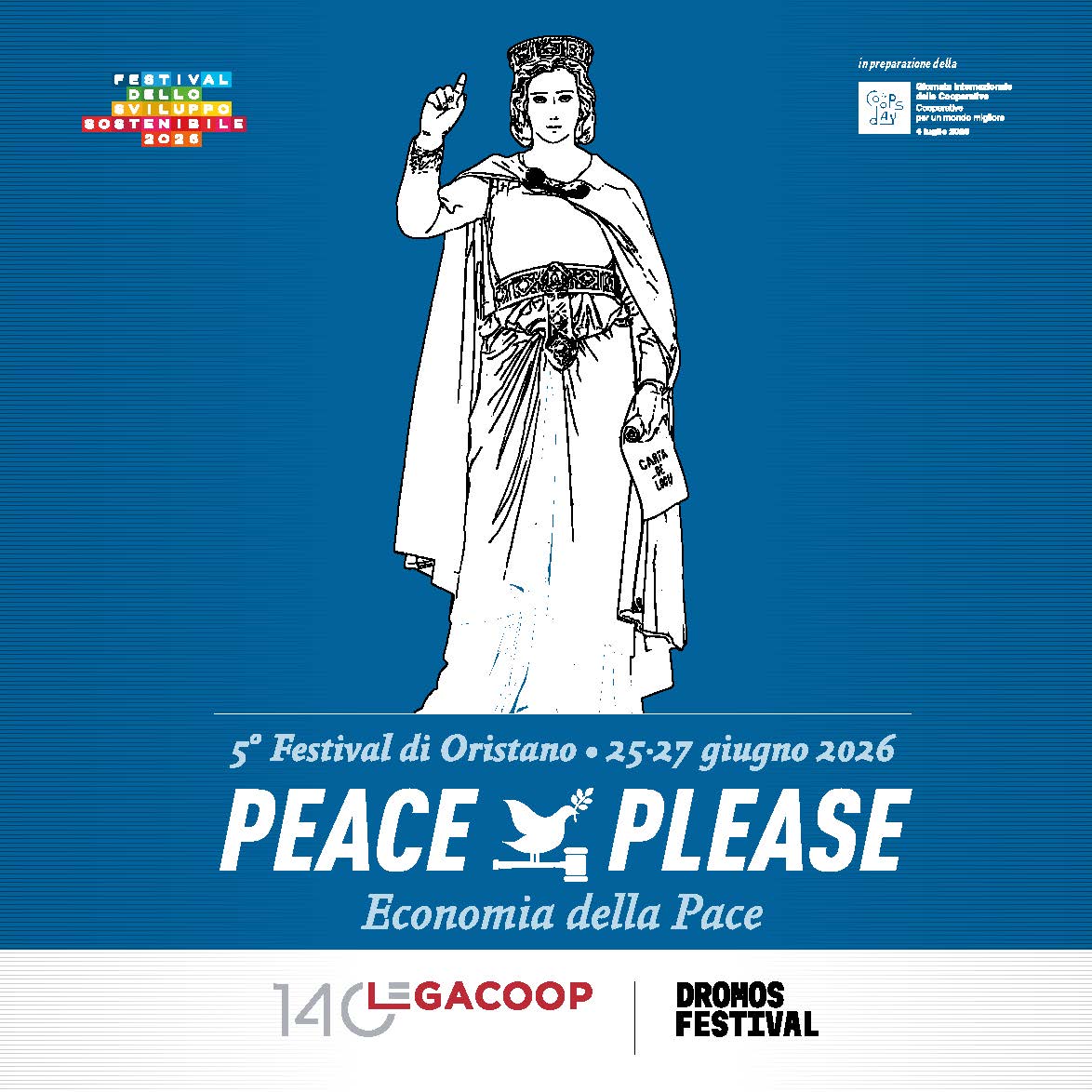 Il Festival dello sviluppo sostenibile quest'anno dedicato all'Economia della Pace
