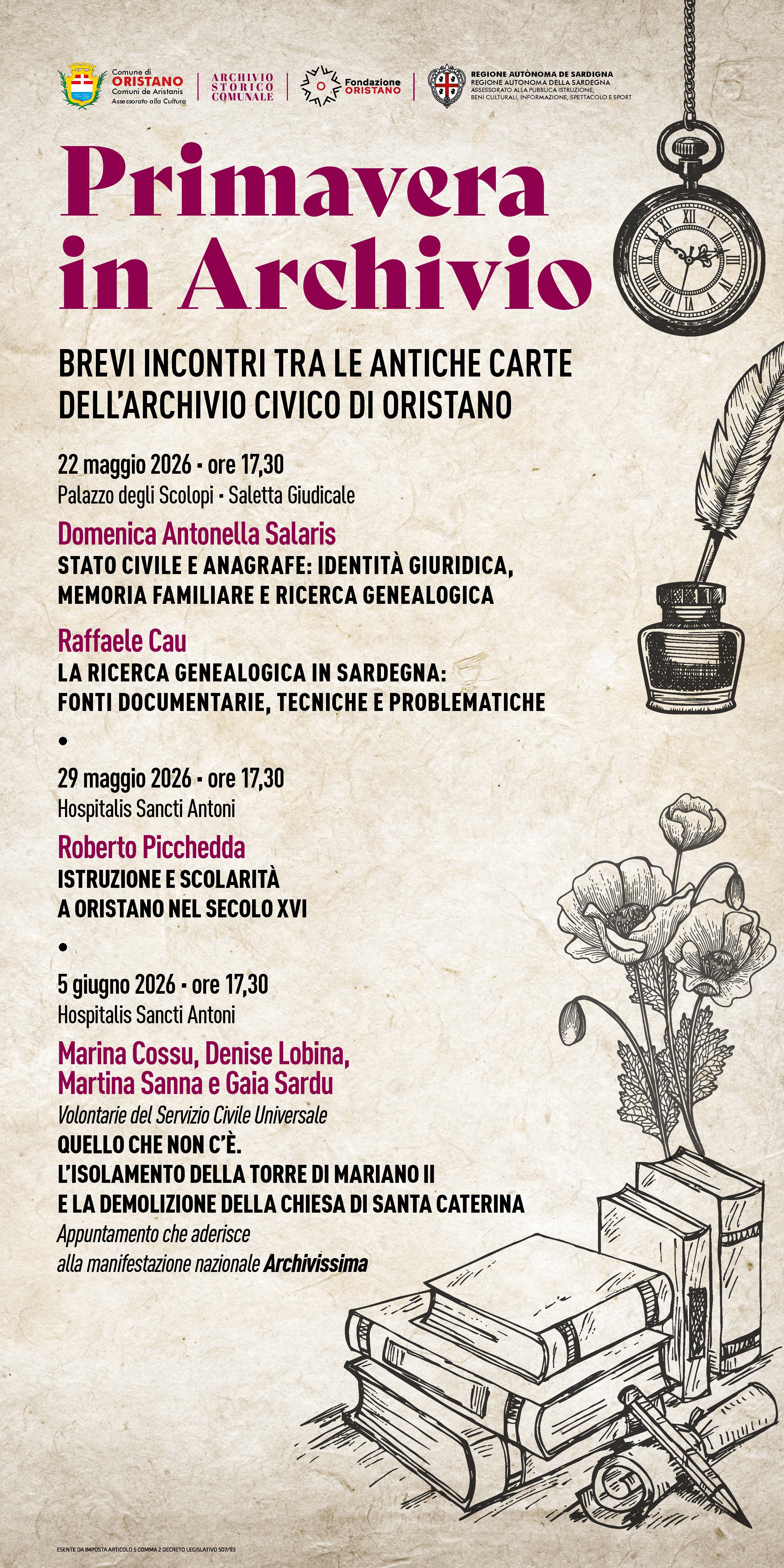 Primavera in archivio