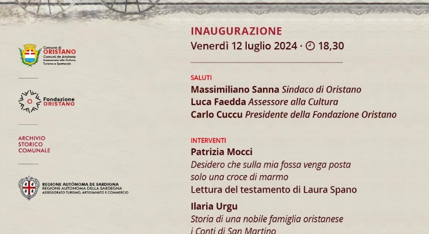 Teatro San Martino - Gli Spano, conti di San Martino. Storia di una nobile famiglia attraverso i ritratti dell’800 Teatro San Martino - Gli Spano, conti di San Martino. Storia di una nobile famiglia attraverso i ritratti dell’800