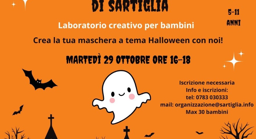 Al Centro di documentazione sulla Sartiglia il laboratorio per bambini ''Crea la tua maschera di Sartiglia'' Al Centro di documentazione sulla Sartiglia il laboratorio per bambini ''Crea la tua maschera di Sartiglia''