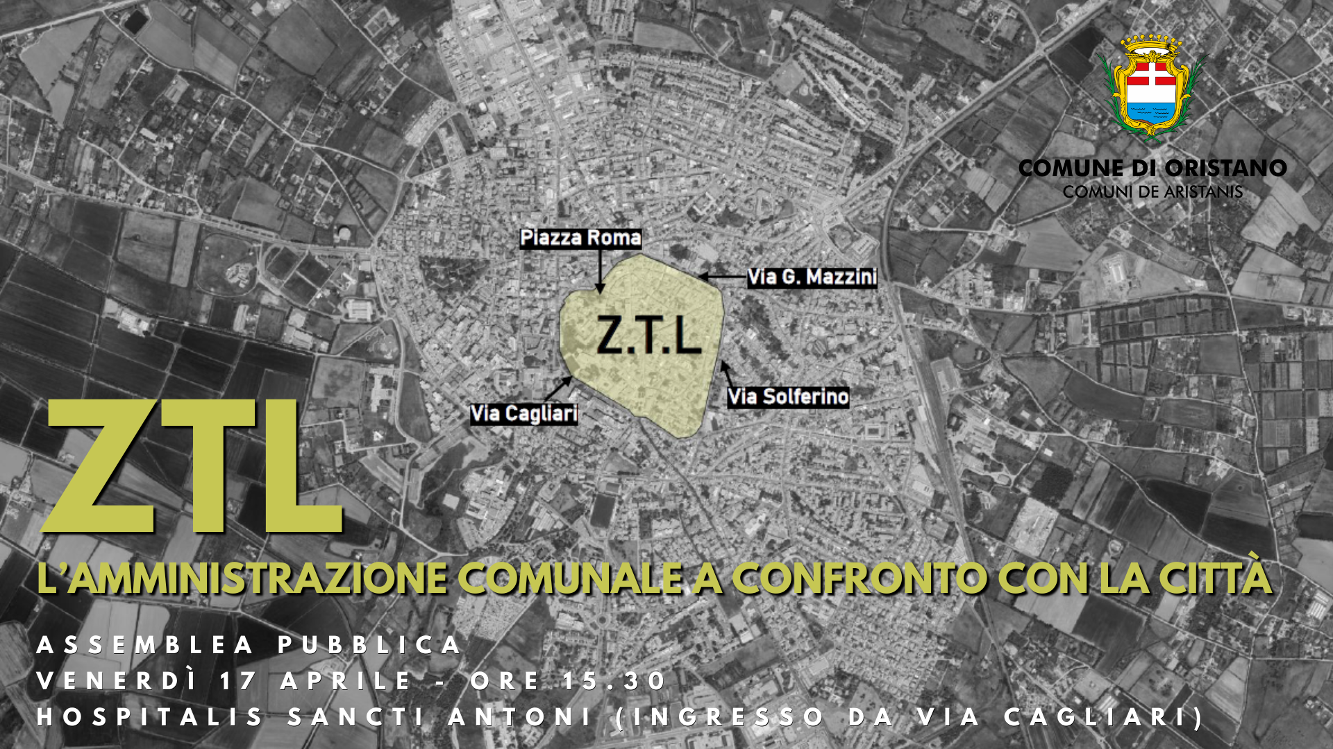 ZTL - Il 17 aprile, alle 15.30, assemblea pubblica all’Hospitalis Sancti Antoni