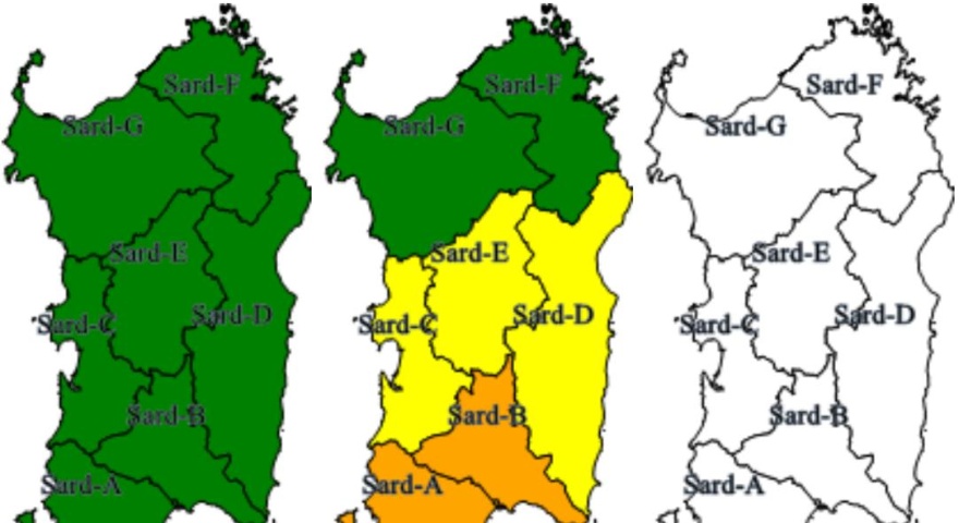 Giovedì 12 dicembre allerta gialla per rischio idrogeologico Giovedì 12 dicembre allerta gialla per rischio idrogeologico
