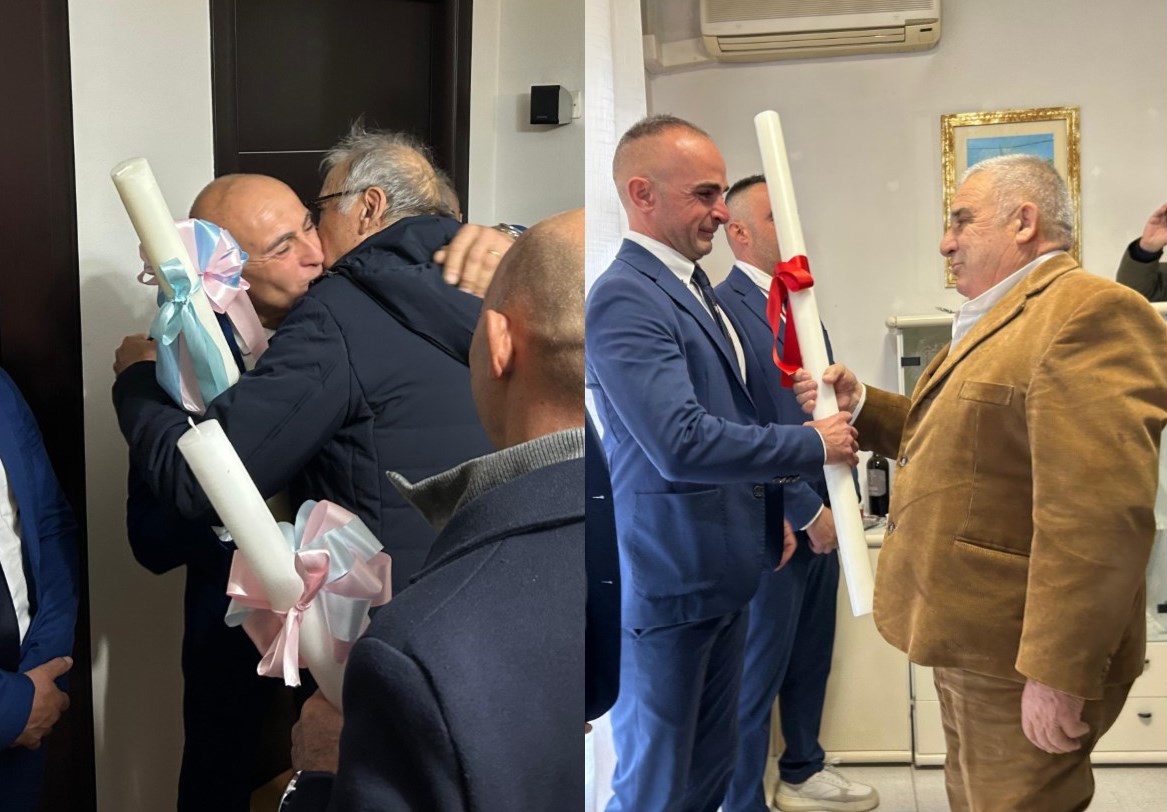 Candelora 2026 - La consegna dei ceri a Graziano Pala e Daniele Mattu 