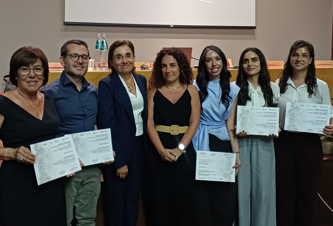 Carla Del Vais con i premiati