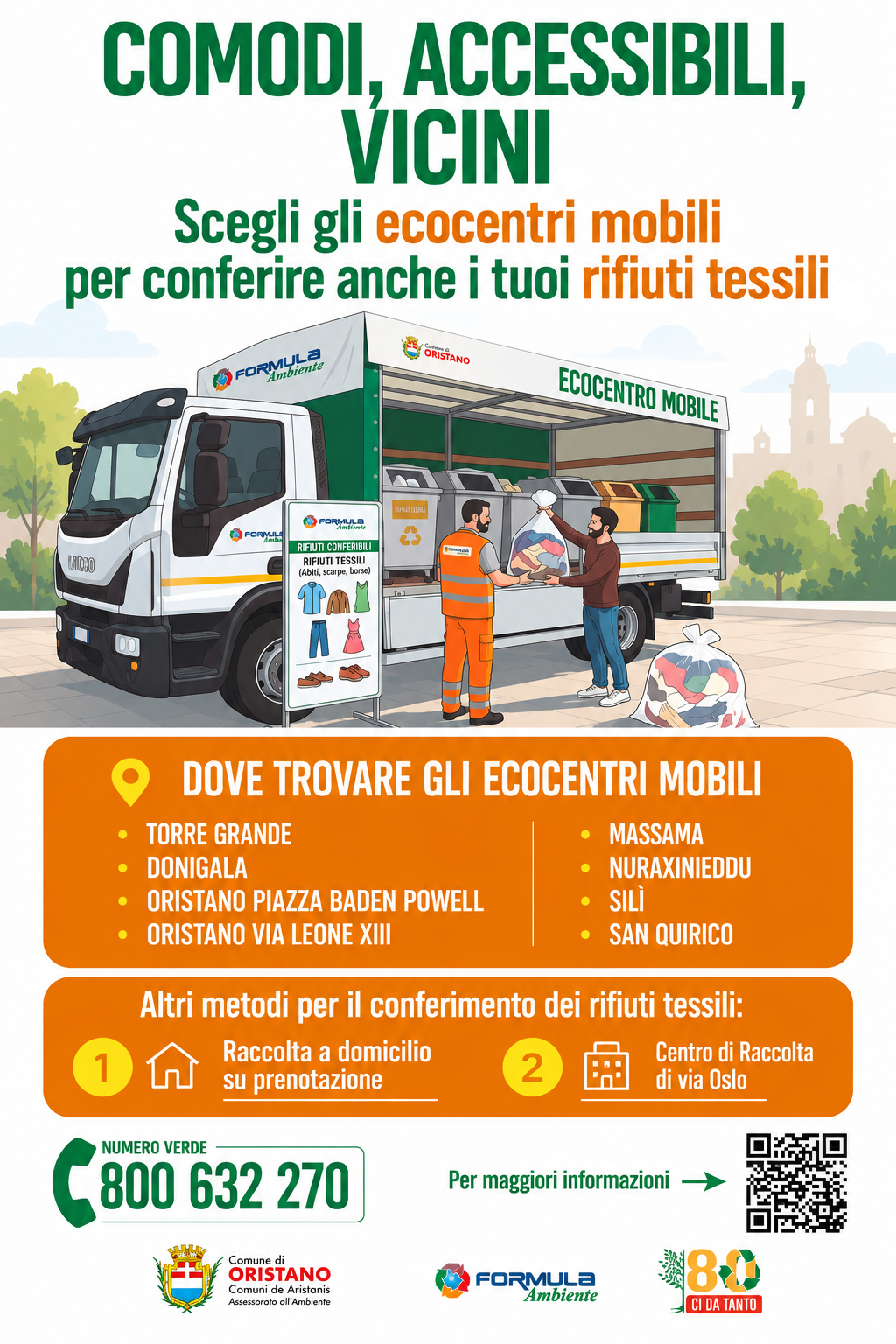 Ecocentro mobile - Dal 5 ottobre in vigore il calendario invernale