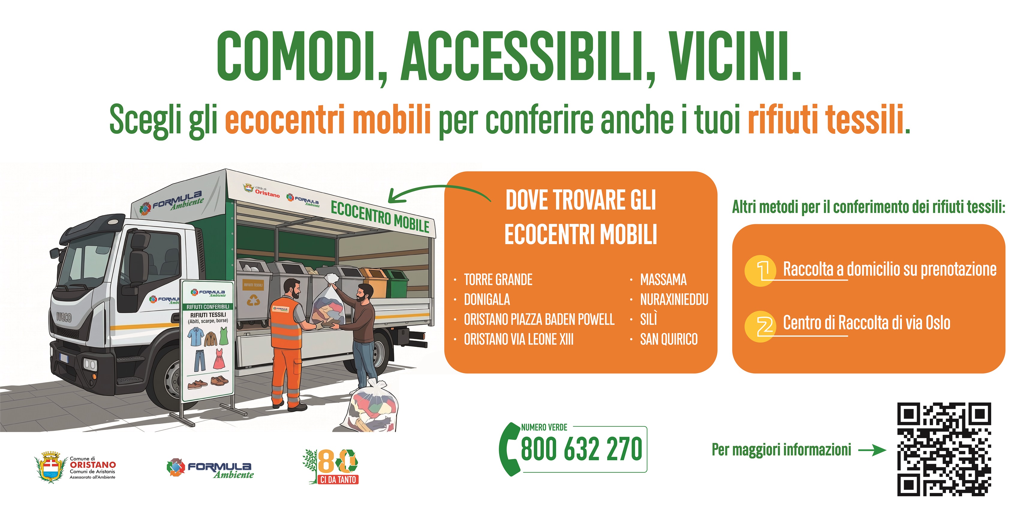 Prossima l'attivazione degli ecocentri mobili