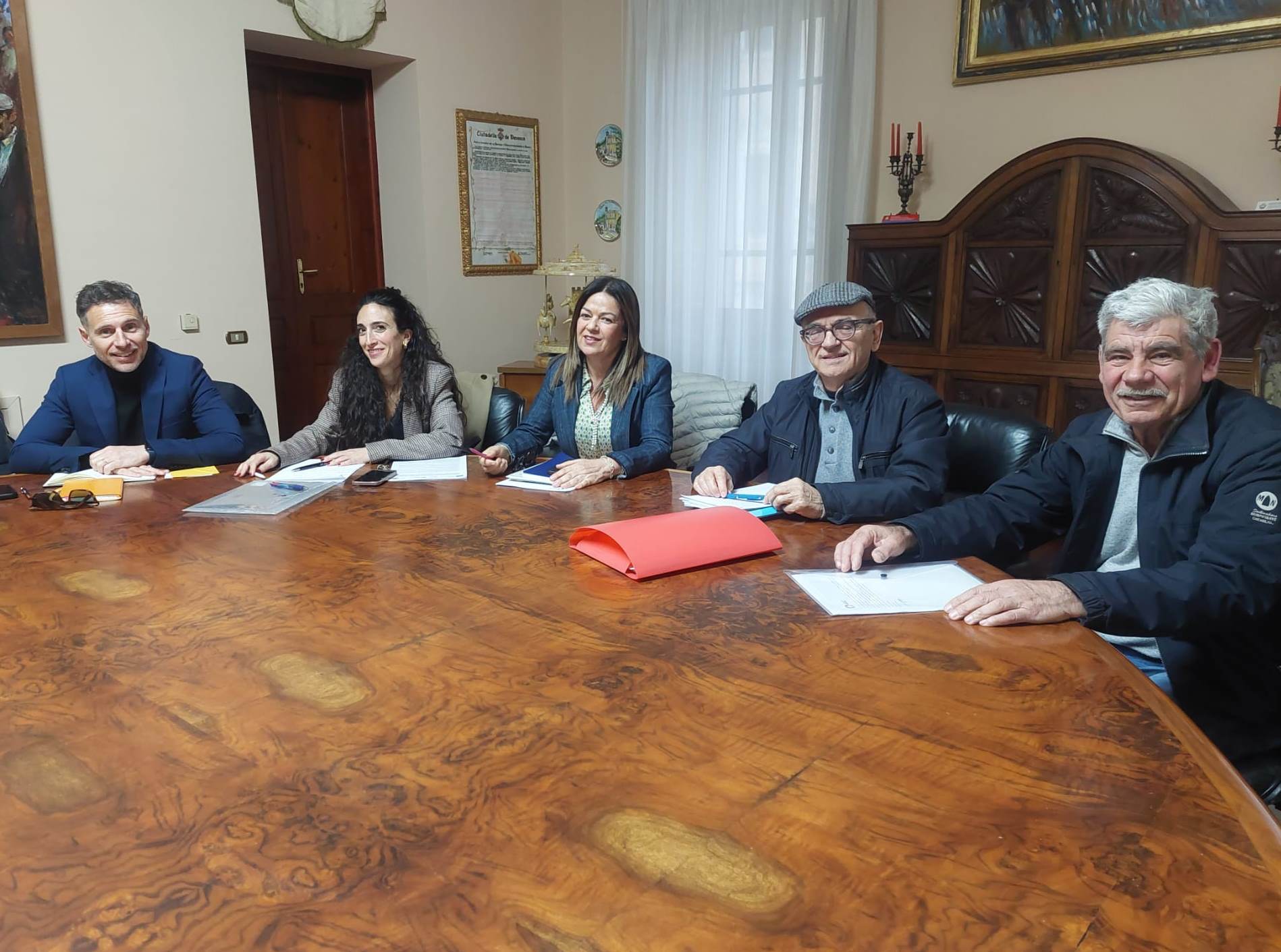 La riunione a Palazzo Campus Colonna