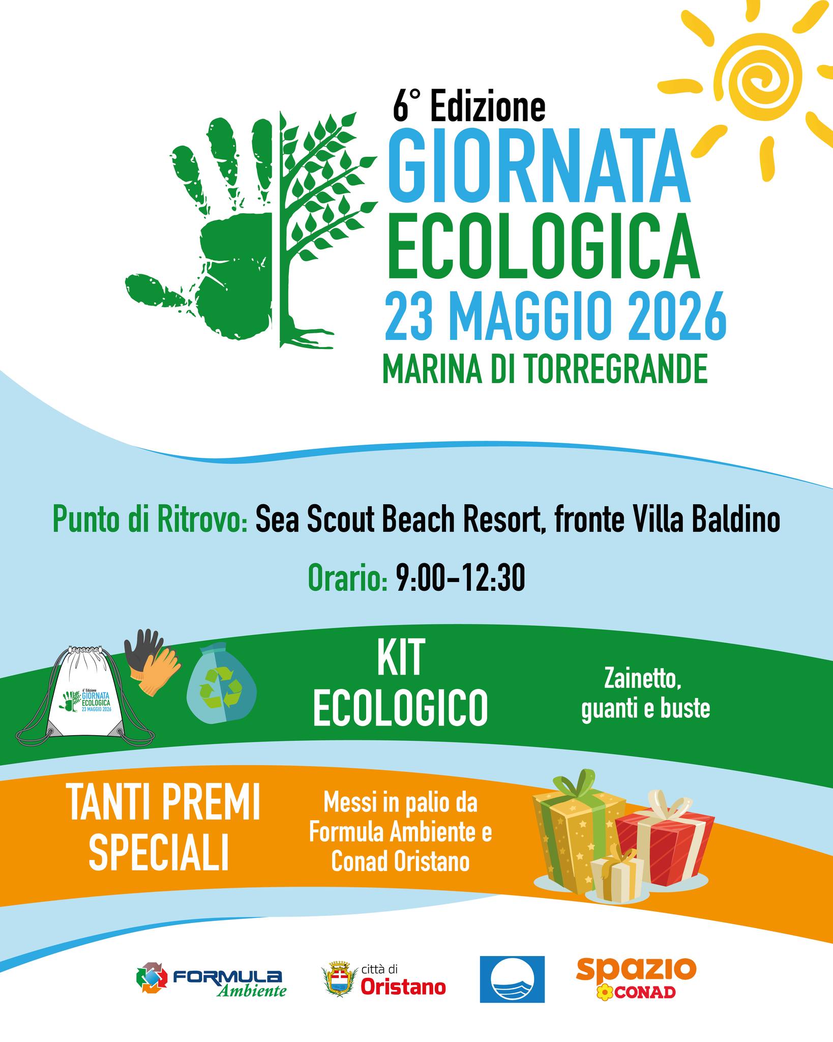 Sabato 23 maggio la VI Giornata ecologica