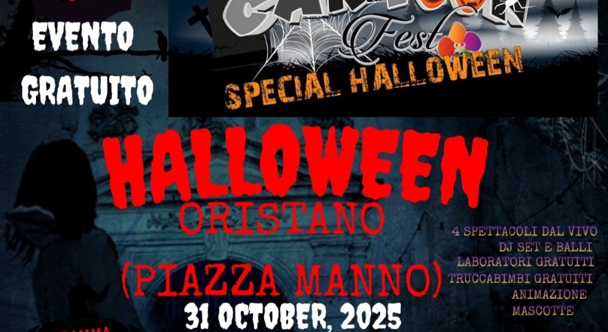 Halloween in piazza Manno Halloween in piazza Manno
