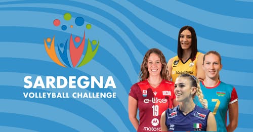 Homepage sito Sardegna volleyball challenge