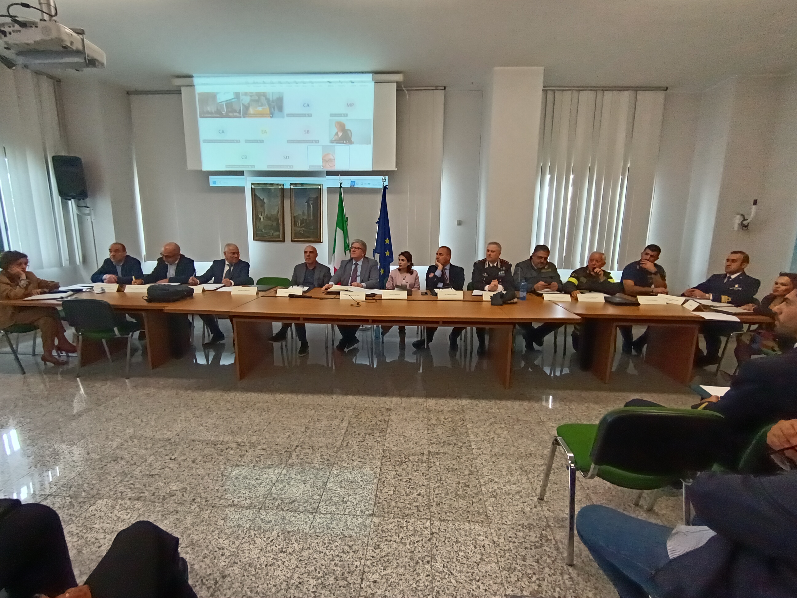 Il tavolo di coordinamento interistituzionale