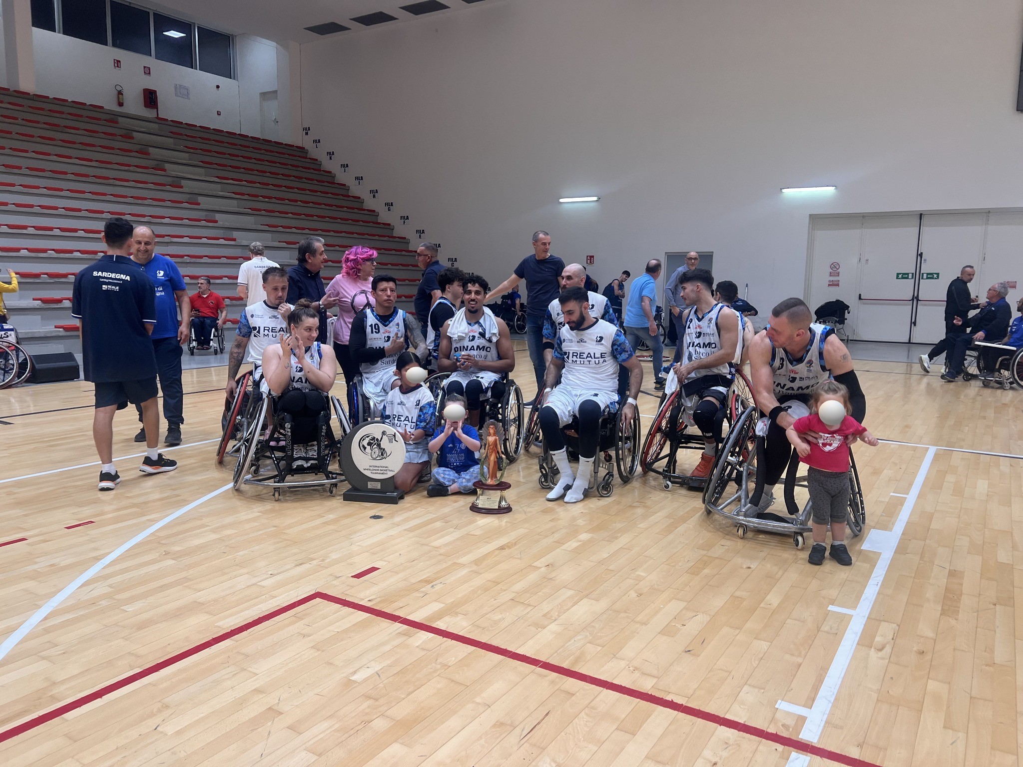 La Dinamo Lab trionfa al 5° Torneo Città di Oristano basket in carrozzina