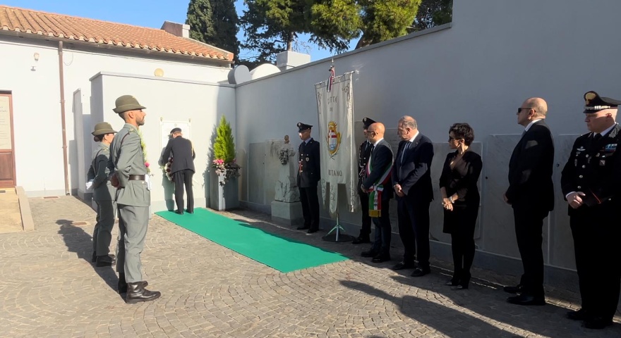 La cerimonia in onore dei sindaci defunti La cerimonia in onore dei sindaci defunti