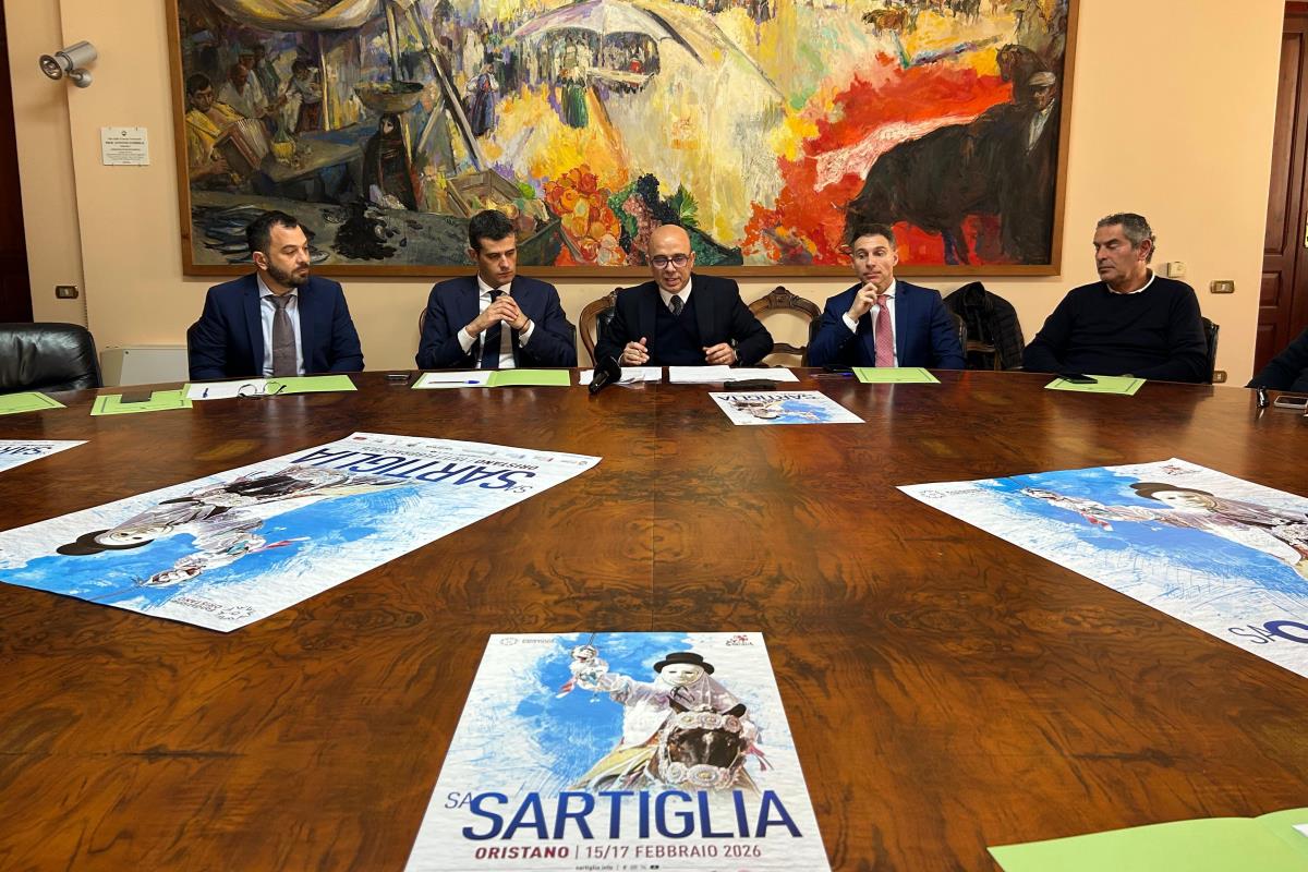 Carlo Cuccu, Francesco Mura, Massimiliano Sanna, Simone Prevete e Carlo Pala