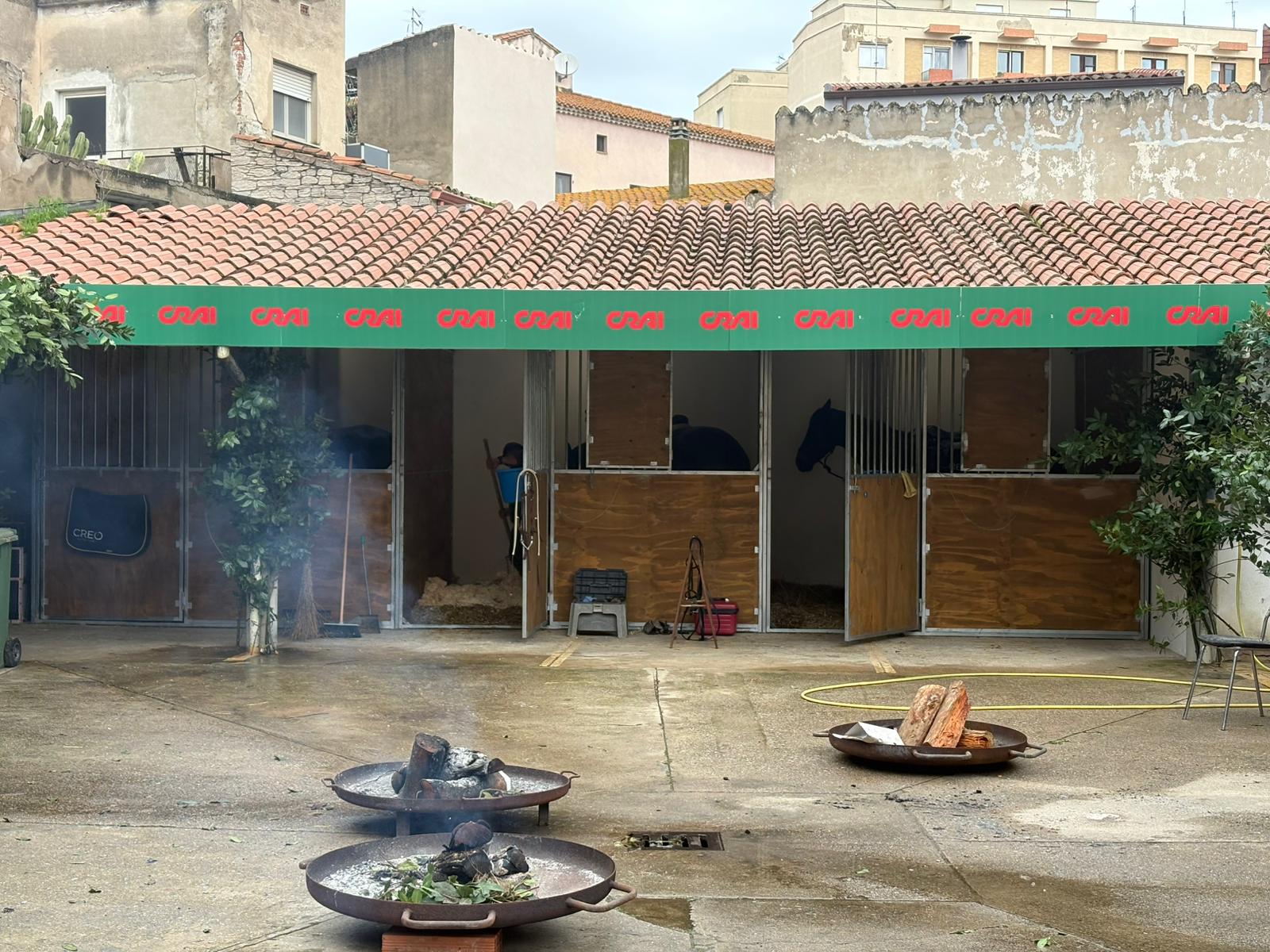 La scuderia della pariglia a Palazzo degli Scolopi