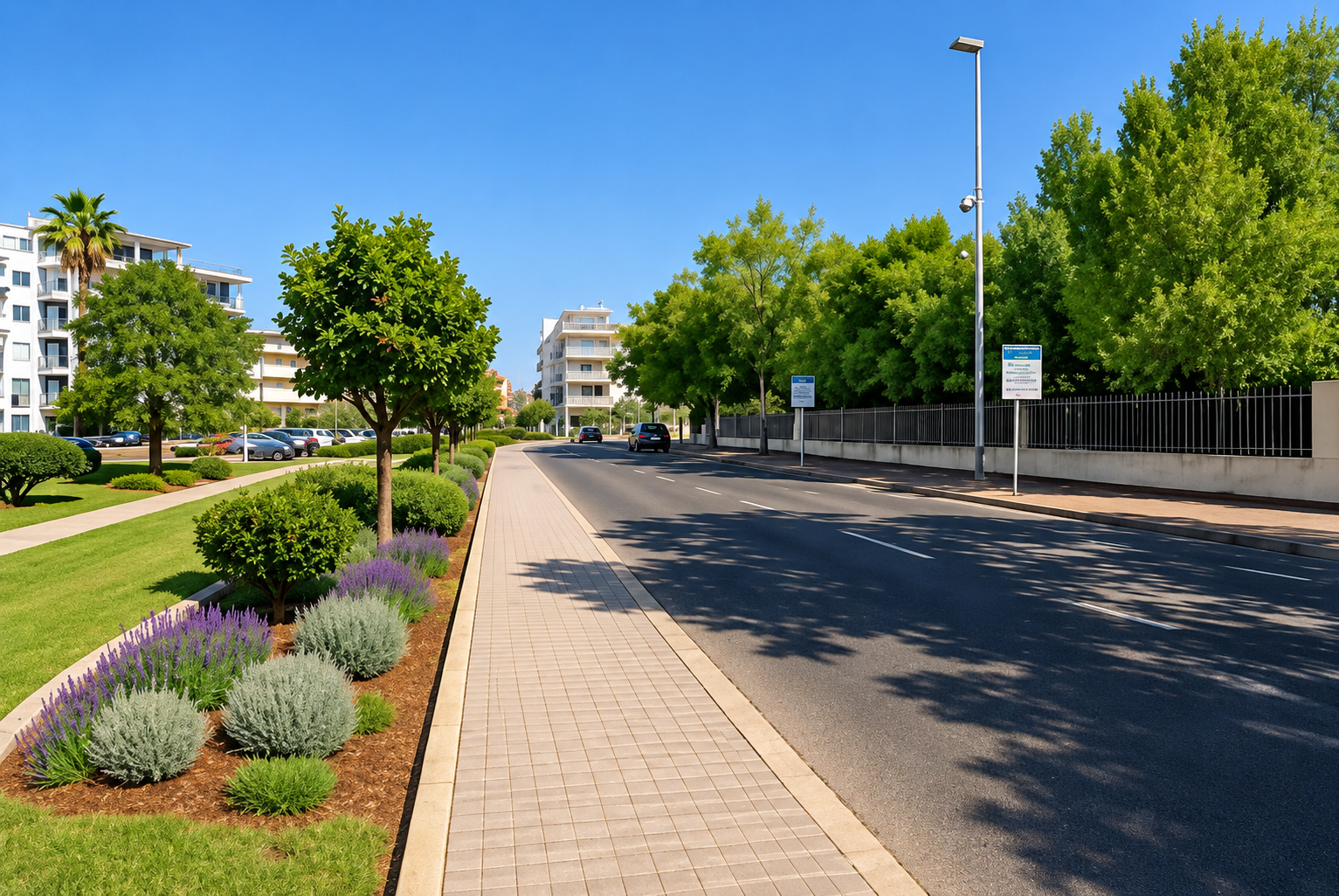 Verde pubblico in via Cagliari