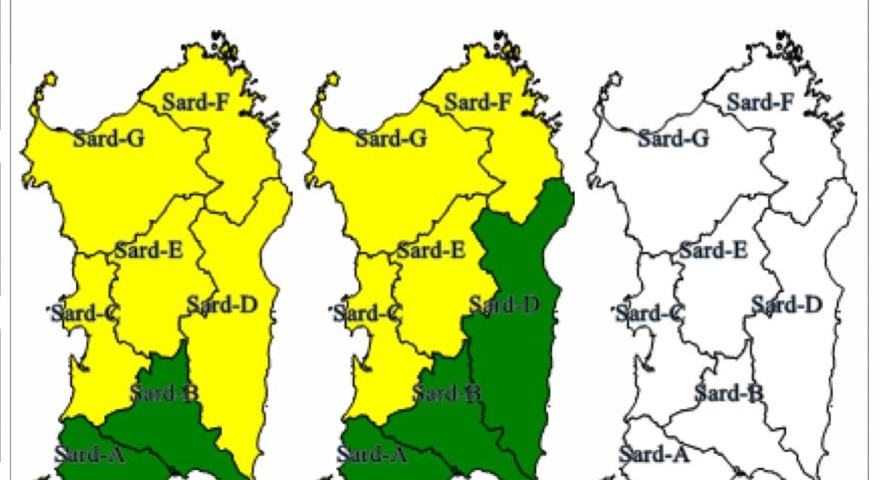 Allerta gialla per rischio idrogeologico fino alla mezzanotte di lunedì 9 dicembre  Allerta gialla per rischio idrogeologico fino alla mezzanotte di lunedì 9 dicembre