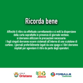 Rifiuti - Fino al 19 dicembre raccolta straordinaria di carta  Rifiuti - Fino al 19 dicembre raccolta straordinaria di carta