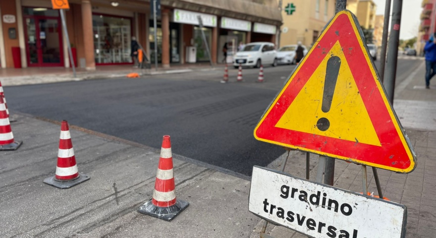 Sicurezza stradale - In città tre nuovi attraversamenti pedonali rialzati  Sicurezza stradale - In città tre nuovi attraversamenti pedonali rialzati