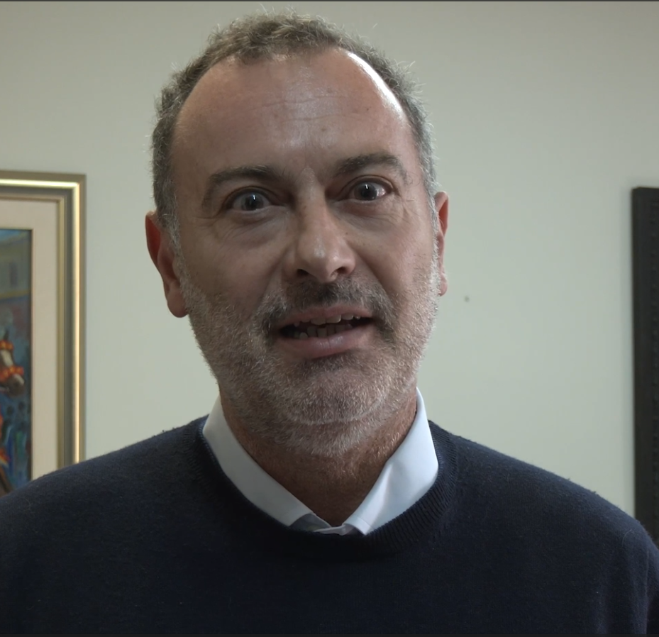 L'Assessore alla Cultura Luca Faedda
