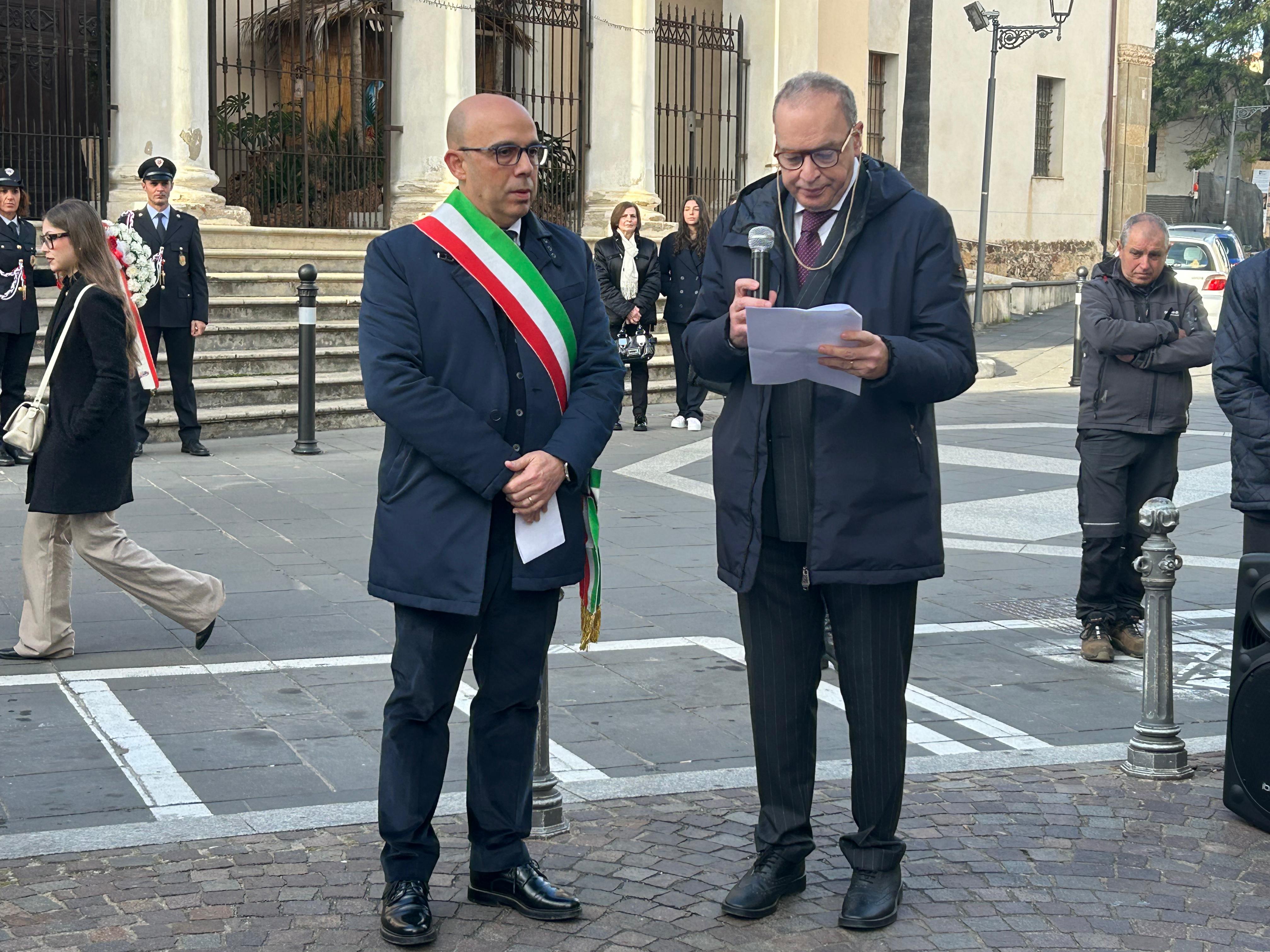 Giornata della memoria 2025 -  L'intervento del Prefetto di Oristano Salvatore Angieri